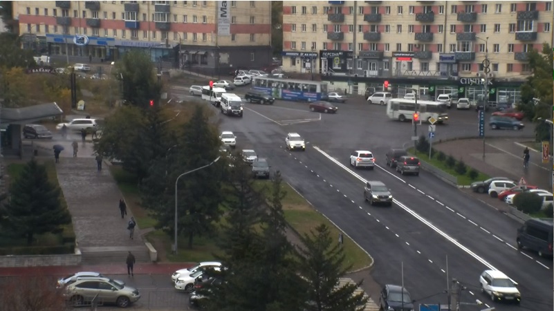 Дорогу в центре Улан-Удэ могут заставить переделать Дорогу в центре Улан-Удэ могут заставить переделать