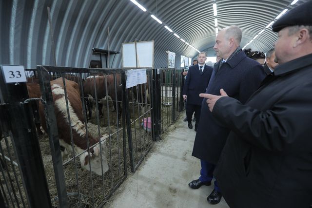 Мэр Улан-Удэ посетил выставку агропромышленного комплекса Мэр Улан-Удэ посетил выставку агропромышленного комплекса