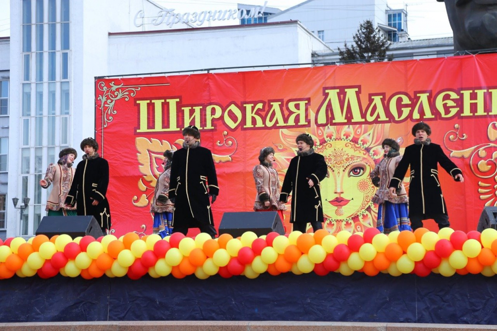 На площади Советов отметят Масленицу На площади Советов отметят Масленицу