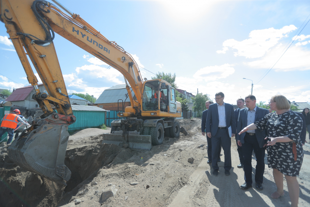 Срок ремонта на улице Трубачеева сократят Срок ремонта на улице Трубачеева сократят
