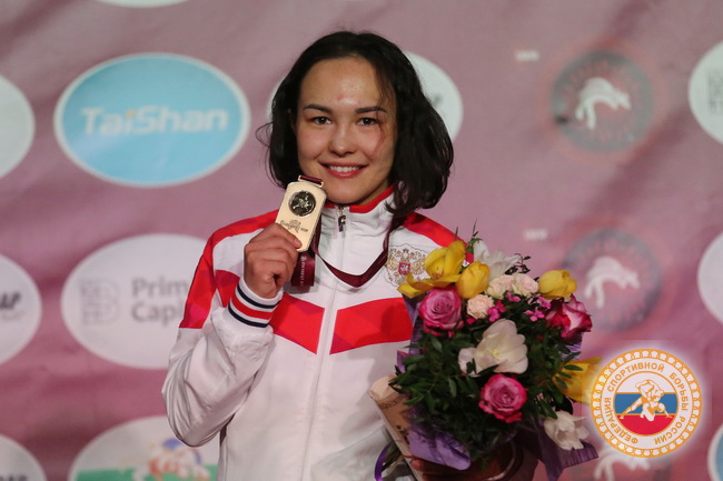 Стальвира Оршуш из Бурятии стала чемпионкой Европы в женской борьбе ► Стальвира Оршуш из Бурятии стала чемпионкой Европы в женской борьбе ►