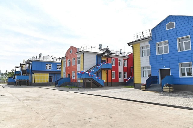 В Северобайкальске открыт новый детский сад В Северобайкальске открыт новый детский сад