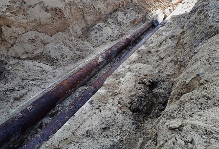 В Бурятии на теплотрассе произошел прорыв В Бурятии на теплотрассе произошел прорыв