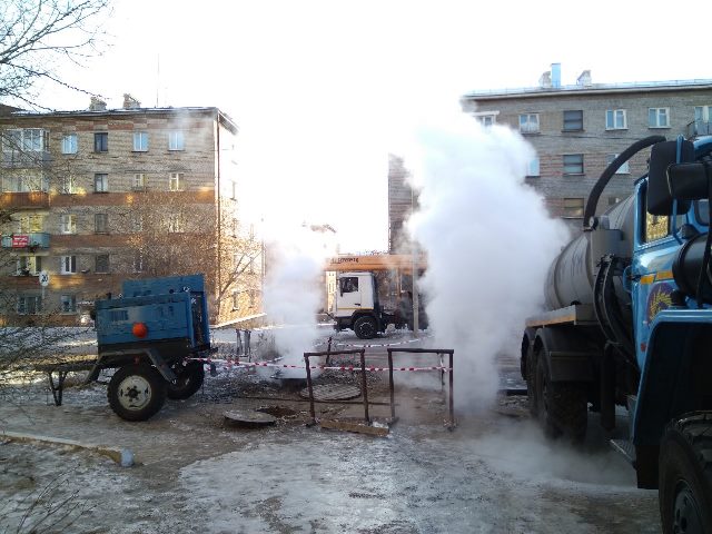 В Улан-Удэ снова случилась коммунальная авария В Улан-Удэ снова случилась коммунальная авария