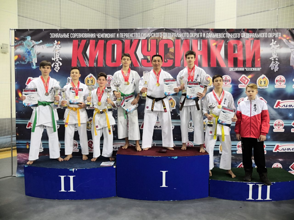 Бурятские спортсмены завоевали 8 медалей на Чемпионате СФО и ДФО по киокусинкай Бурятские спортсмены завоевали 8 медалей на Чемпионате СФО и ДФО по киокусинкай
