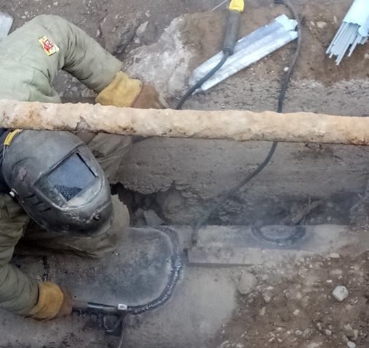 В отключенные из-за аварии дома началась подача тепла и горячей воды В отключенные из-за аварии дома началась подача тепла и горячей воды