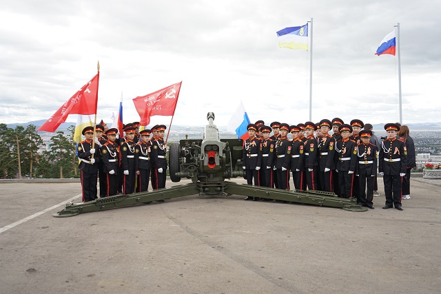 В день окончания Второй мировой войны в Улан–Удэ прозвучал полуденный выстрел В день окончания Второй мировой войны в Улан–Удэ прозвучал полуденный выстрел
