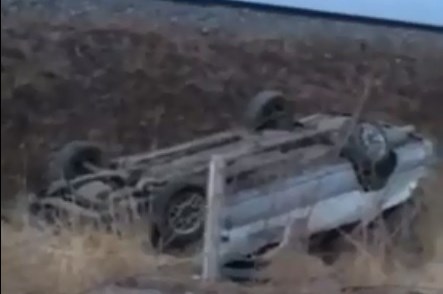 В Бурятии пьяный водитель перевернулся на «Тойоте» на дороге в Колобки ► В Бурятии пьяный водитель перевернулся на «Тойоте» на дороге в Колобки ►