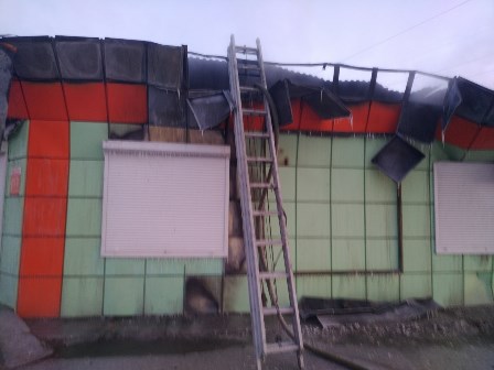 В Бурятии горела частная аптека В Бурятии горела частная аптека