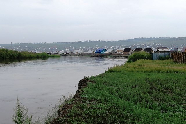 Вода в Селенге стала убывать Вода в Селенге стала убывать