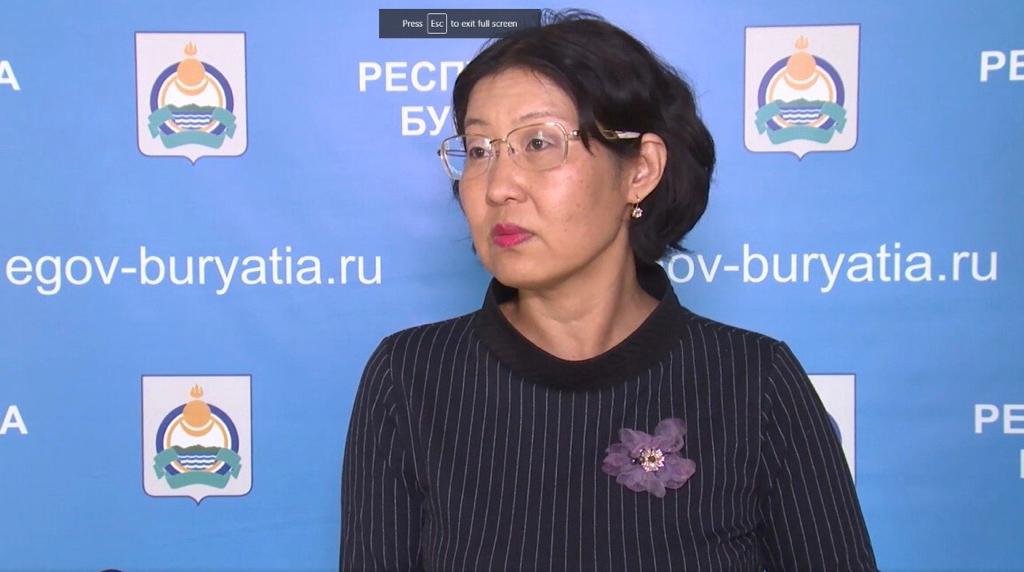 Валерия Халтакшинова: "В Бурятии нет правовых оснований вводить режим ЧС Валерия Халтакшинова: "В Бурятии нет правовых оснований вводить режим ЧС