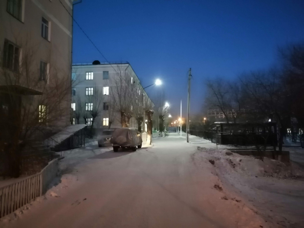 Возле общежитий БГСХА и жилых домов на улице Пржевальского восстановлено освещение Возле общежитий БГСХА и жилых домов на улице Пржевальского восстановлено освещение