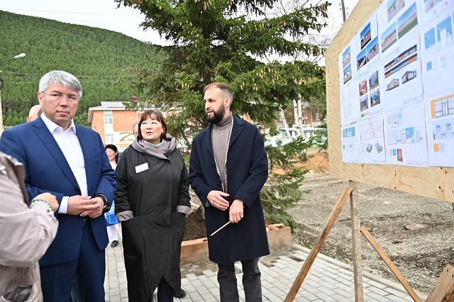 Глава Бурятии посетил северные посёлки республики Глава Бурятии посетил северные посёлки республики