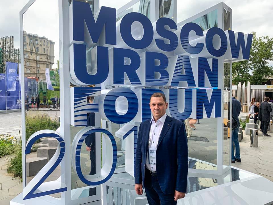 Игорь Шутенков прибыл на Moscow Urban Forum 2019 Игорь Шутенков прибыл на Moscow Urban Forum 2019