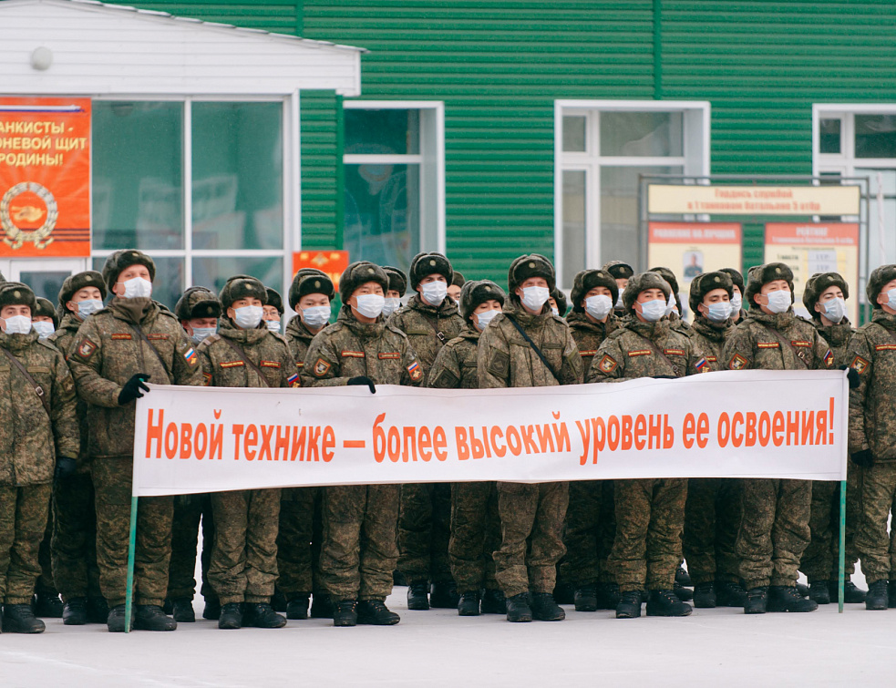 Военные Бурятии открыли зимний период обучения Военные Бурятии открыли зимний период обучения